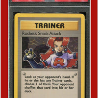 Team Rocket 72 Team Rocket's Sneak Attack 1st Edition PSA 9