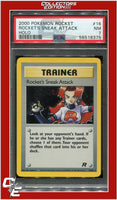 Team Rocket 16 Team Rocket's Sneak Attack Holo PSA 7
