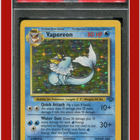 Jungle 12 Vaporeon Holo PSA 6