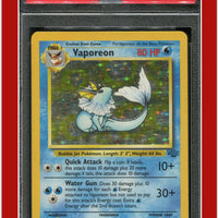 Jungle 12 Vaporeon Holo PSA 6