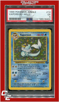 Jungle 12 Vaporeon Holo PSA 5
