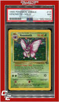 Jungle 13 Venomoth Holo PSA 7
