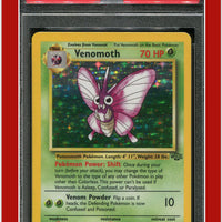 Jungle 13 Venomoth Holo PSA 7