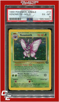 Jungle 13 Venomoth Holo PSA 6
