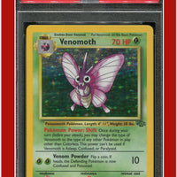 Jungle 13 Venomoth Holo PSA 6