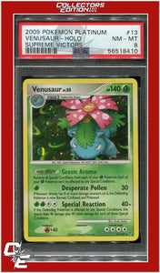 Supreme Victors 13 Venusaur Holo PSA 8