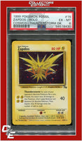 Fossil 15 Zapdos Holo Cosmos PSA 6
