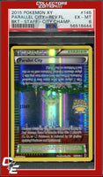 XY Breakthrough Parallel City 145 Reverse Foil STAFF City Championship PSA 6
