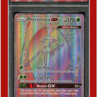 Ultra Prism 158 Full Art Pheromosa GX Secret PSA 9