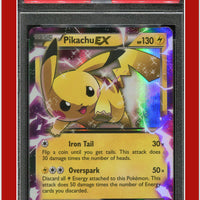 XY Black Star Promo XY84 Pikachu EX PSA 6