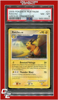 Arceus 27 Raichu Prerelease PSA 8
