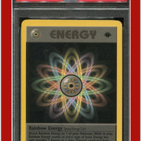 Team Rocket 80 Rainbow Energy 1st Edition PSA 7