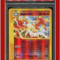 Expedition 62 Rapidash Reverse Foil PSA 8