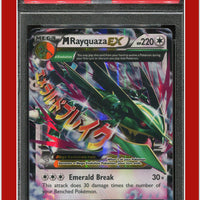 Roaring Skies 76 M Rayquaza EX PSA 2