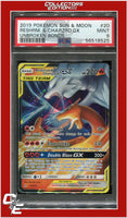 Unbroken Bonds 20 Reshiram & Charizard GX PSA 9
