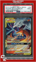 Unbroken Bonds 20 Reshiram & Charizard GX PSA 9
