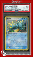 EX Team Rocket Returns 48 Seadra Reverse Foil PSA 8
