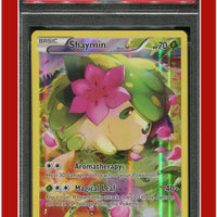 XY Black Star Promo XY115 Full Art Shaymin PSA 8