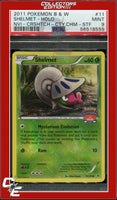 Noble Victories Shelmet 11 Holo Crosshatch 2011 City Championships STAFF PSA 9
