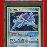 Secret Wonders 19 Suicune Holo Cracked Ice PSA 6