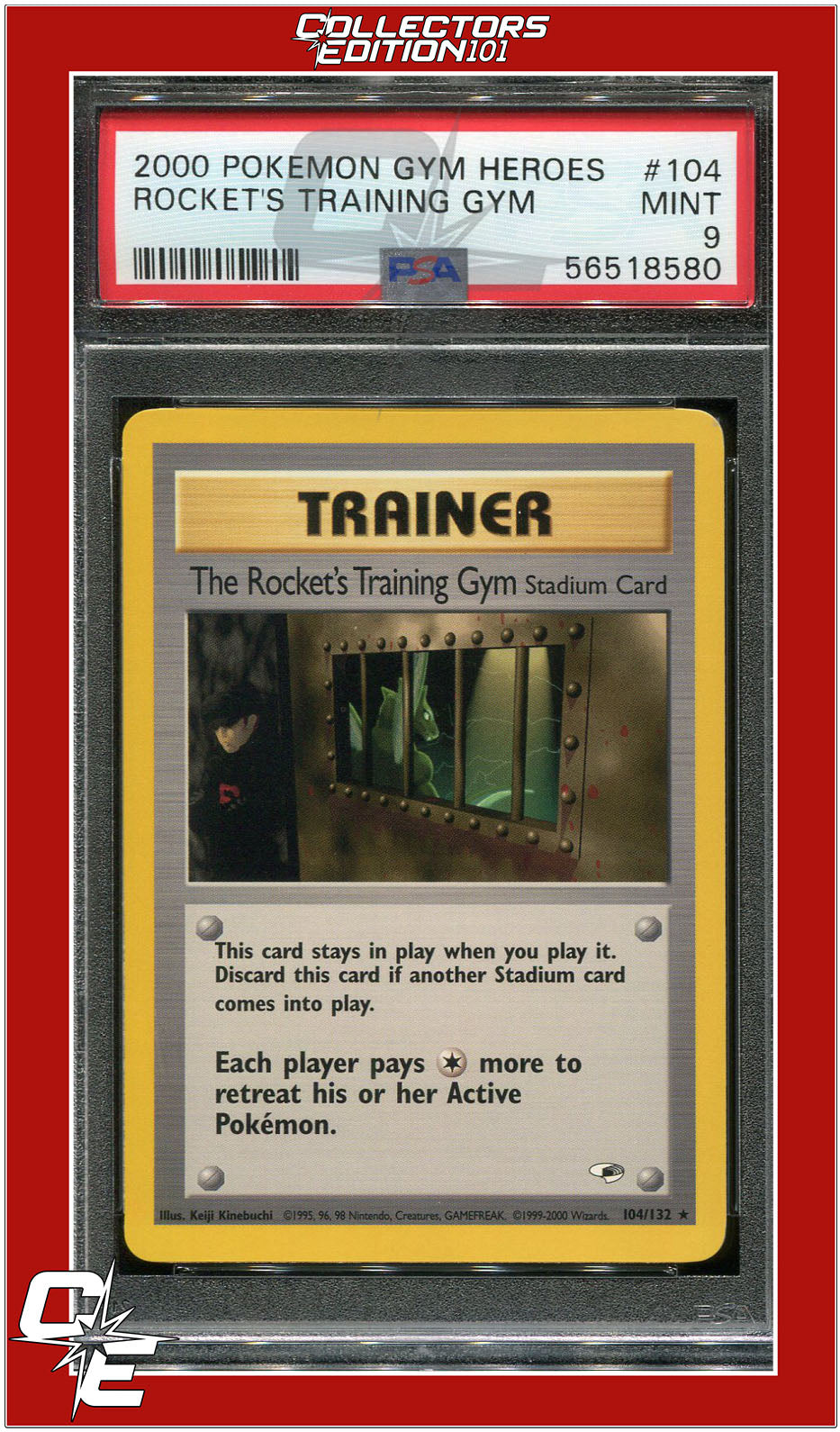 Gym Heroes 104 Rocket's Training Gym PSA 9