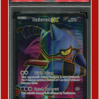 Flashfire 102 Full Art Toxicroak EX PSA 8