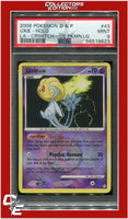 Legends Awakened 43 Uxie Holo Crosshatch 2009 Pokemon League PSA 9
