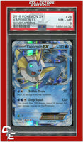 Generations 24 Vaporeon EX PSA 8
