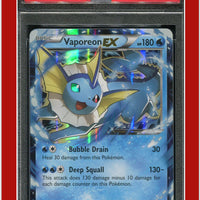 Generations 24 Vaporeon EX PSA 8