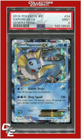 Generations 24 Vaporeon EX PSA 9
