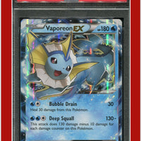 Generations 24 Vaporeon EX PSA 9