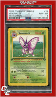 Jungle 29 Venomoth 1st Edition PSA 8
