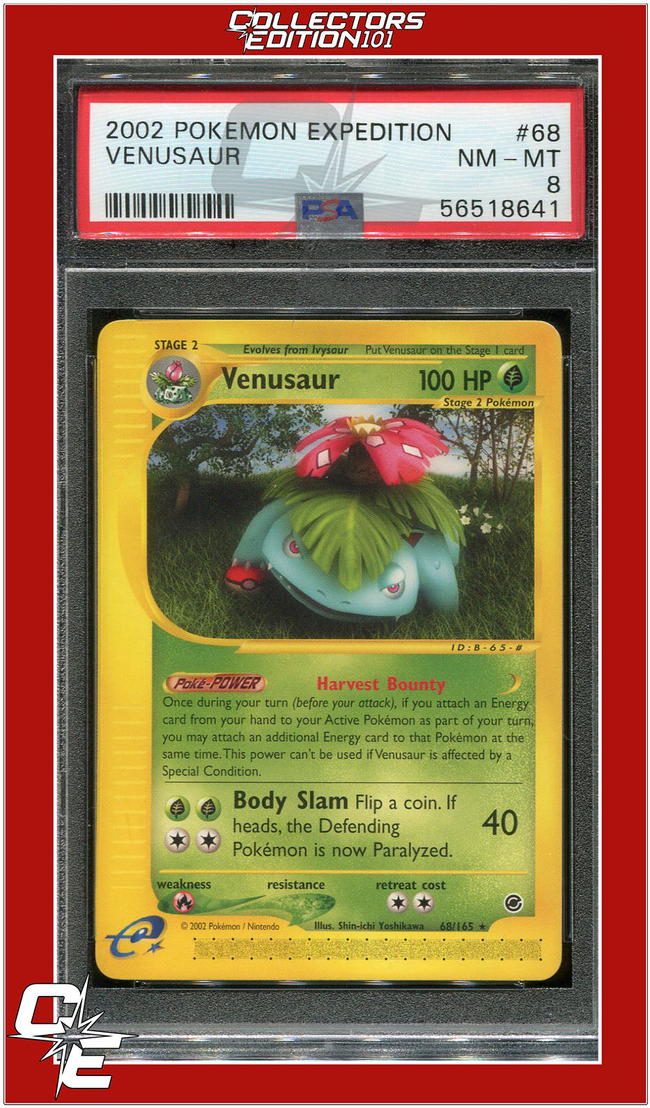 Expedition 68 Venusaur PSA 8