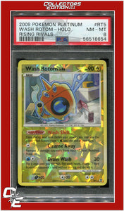 Rising Rivals RT5 Wash Rotom Holo PSA 8