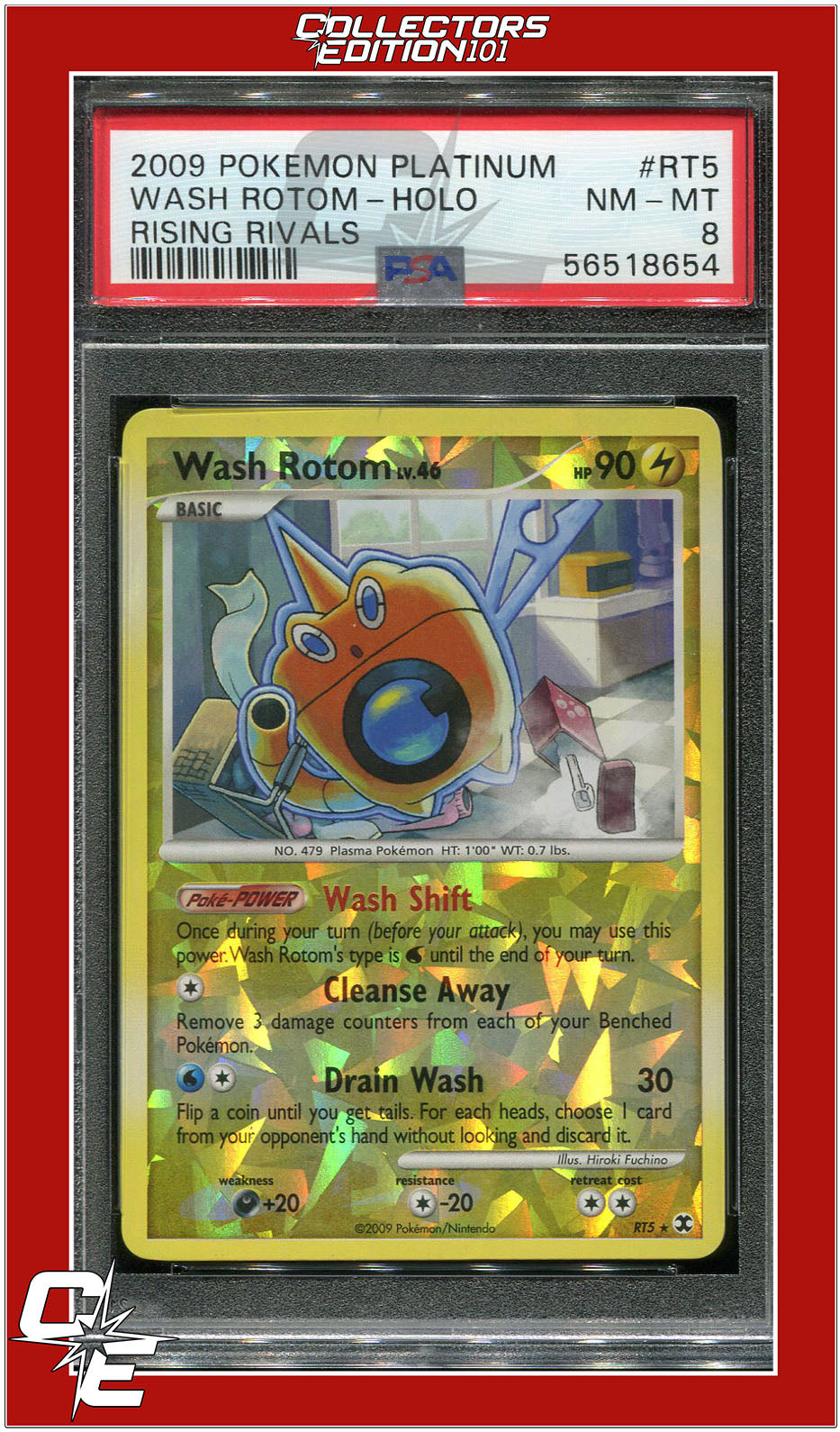 Wash Rotom staff popular Promo NM