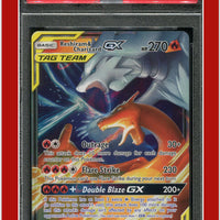 Unbroken Bonds 20 Reshiram & Charizard GX PSA 10