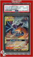 Unbroken Bonds 20 Reshiram & Charizard GX PSA 10
