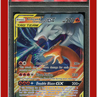 Unbroken Bonds 20 Reshiram & Charizard GX PSA 10