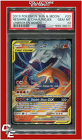 Unbroken Bonds 20 Reshiram & Charizard GX PSA 10
