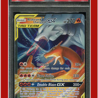 Unbroken Bonds 20 Reshiram & Charizard GX PSA 10