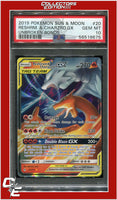 Unbroken Bonds 20 Reshiram & Charizard GX PSA 10
