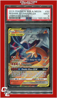 Unbroken Bonds 20 Reshiram & Charizard GX PSA 9
