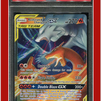 Unbroken Bonds 20 Reshiram & Charizard GX PSA 10