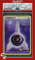 Call of Legends Psychic Energy 92 Holo Crosshatch Play! Pokemon PSA 10
