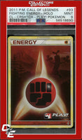 Call of Legends Fighting Energy 93 Holo Crosshatch Play! Pokemon PSA 9
