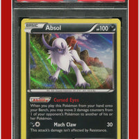 Roaring Skies 40 Absol Holo PSA 7