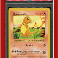 Base Set 46 Charmander Shadowless PSA 6