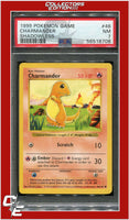 Base Set 46 Charmander Shadowless PSA 7
