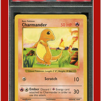 Base Set 46 Charmander Shadowless PSA 6