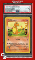 Base Set 46 Charmander Shadowless PSA 6
